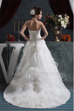 Elegant Sleeveless A-Line Sweetheart Wedding Dresses 2030671