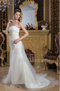 Hot Sale A-Line Sweetheart Sleeveless Lace Wedding Dresses 2030745