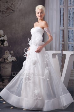 Off-the-Shoulder Satin Lace Sheath/Column Sweet Wedding Dresses 2030807