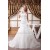 A-Line One-Shoulder Satin Organza Sleeveless Best Wedding Dresses 2030808