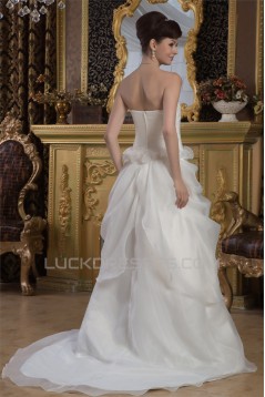 Princess Sweetheart Sleeveless Court Train Wedding Dresses 2030827