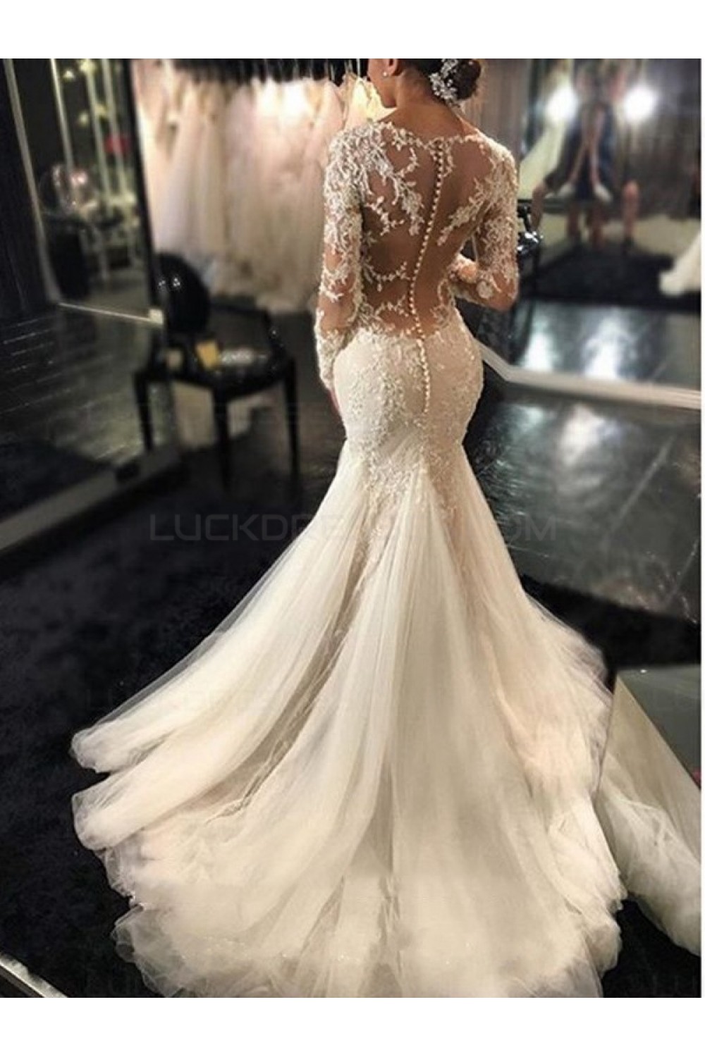 long-sleeves-mermaid-v-neck-lace-wedding-dresses-bridal-gowns-3030021