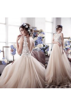 Lace Tulle Wedding Dresses Bridal Gowns 3030088