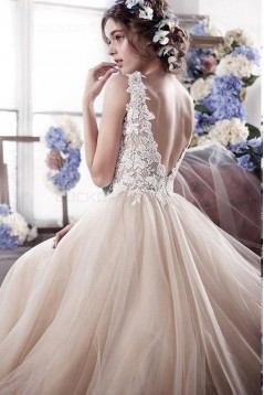 Lace Tulle Wedding Dresses Bridal Gowns 3030088