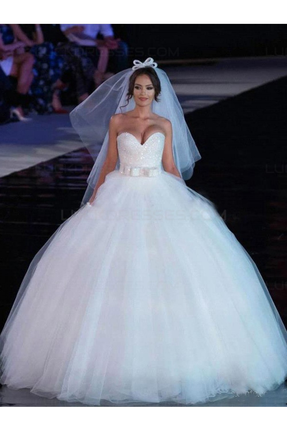 Ball Gown Sweetheart Tulle Wedding Dresses Bridal Gowns 3030100 9323