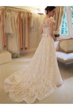 A-Line Lace Bridal Wedding Dresses Bridal Gowns 3030125