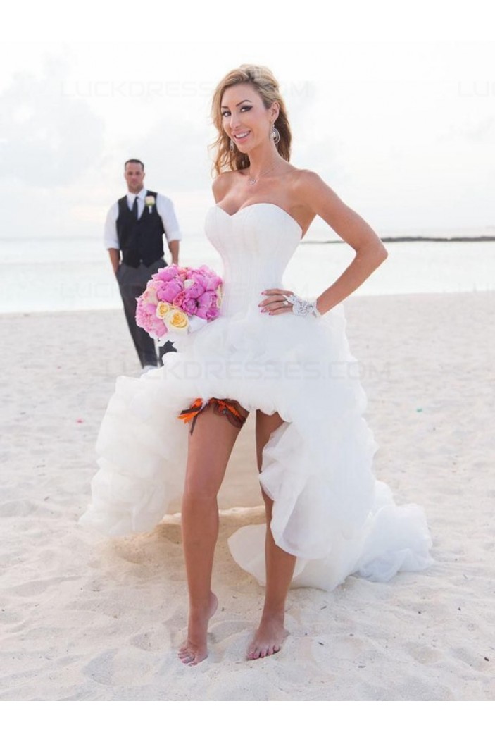 High Low Beach Summer Wedding Dresses Bridal Gowns 3030137