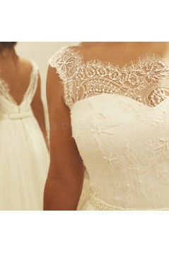 Lace and Chiffon Wedding Dresses Bridal Gowns 3030145