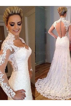 Mermaid Lace Wedding Dresses Bridal Gowns 3030161