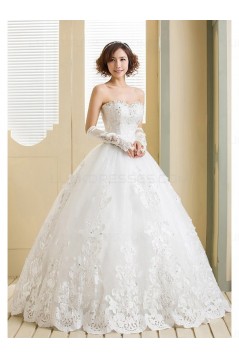 Ball Gown Sweetheart Lace Wedding Dresses Bridal Gowns 3030166