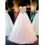 A-Line Sweetheart Gold Lace Appliques Wedding Dresses Bridal Gowns 3030217