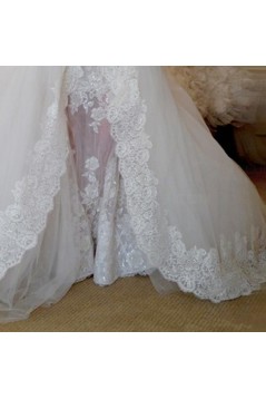 Lace Off-the-Shoulder Long Sleeves Wedding Dresses Bridal Gowns 3030257